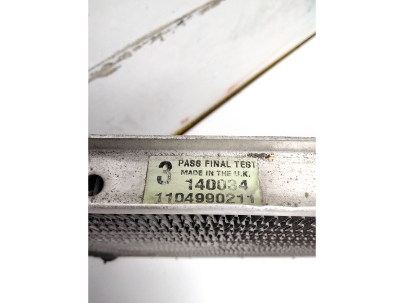 Recambio de condensador / radiador aire acondicionado para nissan micra (k11) básico referencia OEM IAM 1104990211  