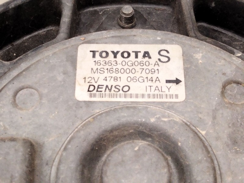 Recambio de electroventilador para toyota avensis sedán (_t25_) 2.2 d-4d (adt251_) referencia OEM IAM   