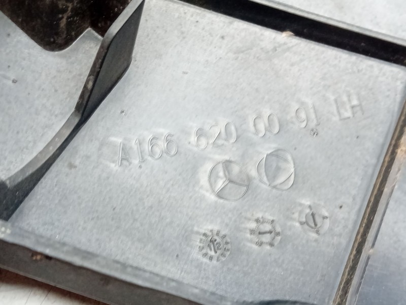 Recambio de cerquillo faro izquierdo para mercedes-benz clase m (w166) ml 250 cdi / bluetec 4-matic (166.004, 166.003) referenci