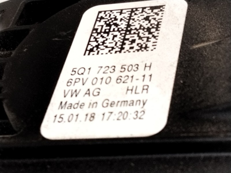 Recambio de pedal acelerador para volkswagen passat b8 variant (3g5, cb5) 2.0 tdi referencia OEM IAM 5Q1723503H  