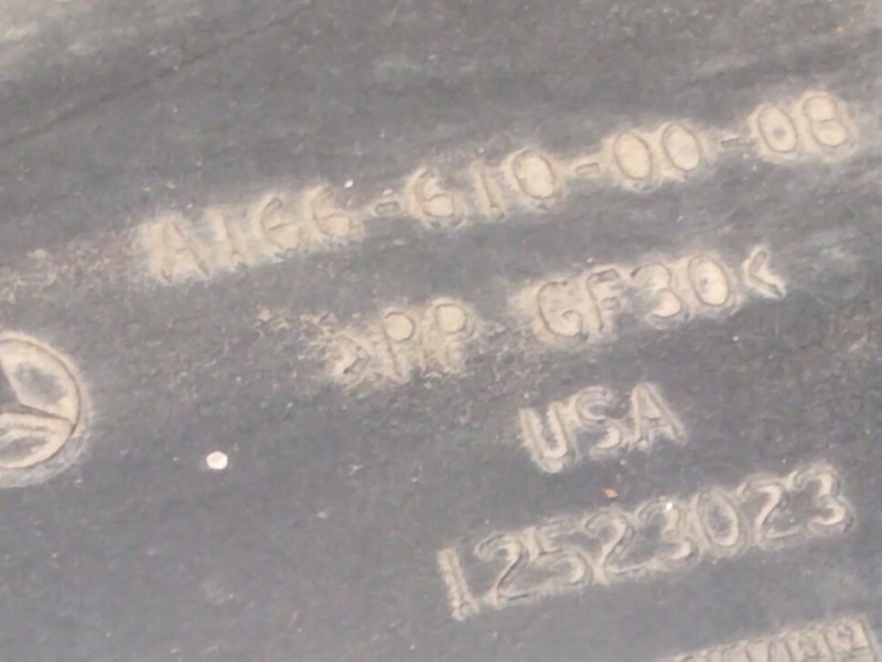 Recambio de panel protector para mercedes-benz clase m (w166) ml 250 cdi / bluetec 4-matic (166.004, 166.003) referencia OEM IAM