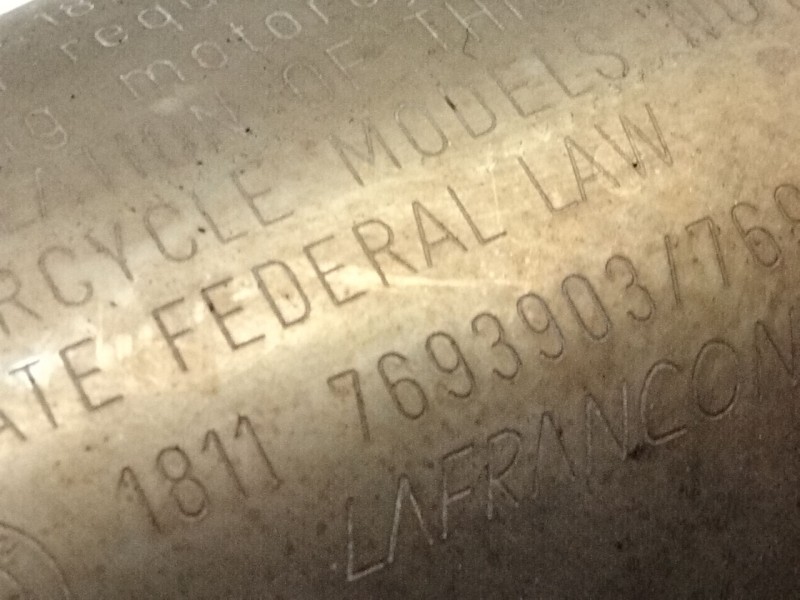 Recambio de tubo escape delantero para bmw r 1200 r 1200 gs (r12) referencia OEM IAM 7693903  