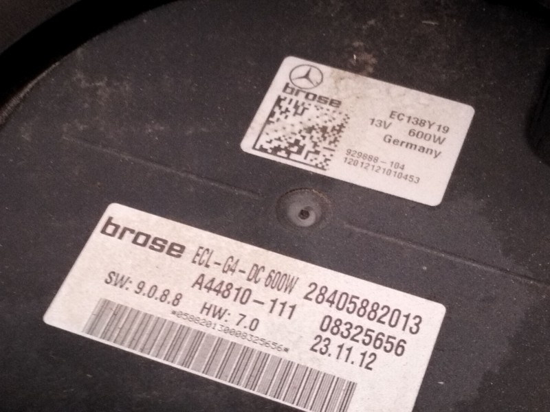 Recambio de electroventilador para mercedes-benz clase m (w166) ml 250 cdi / bluetec 4-matic (166.004, 166.003) referencia OEM I