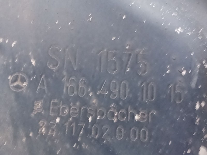 Recambio de tubo escape trasero para mercedes-benz clase m (w166) ml 250 cdi / bluetec 4-matic (166.004, 166.003) referencia OEM