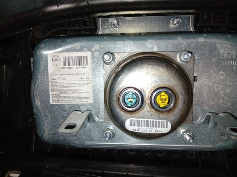 Recambio de kit airbag para mercedes-benz clase m (w166) ml 250 cdi / bluetec 4-matic (166.004, 166.003) referencia OEM IAM   