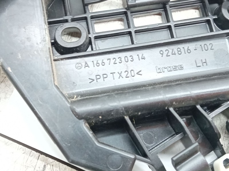 Recambio de cerradura puerta delantera izquierda para mercedes-benz clase m (w166) ml 250 cdi / bluetec 4-matic (166.004, 166.00