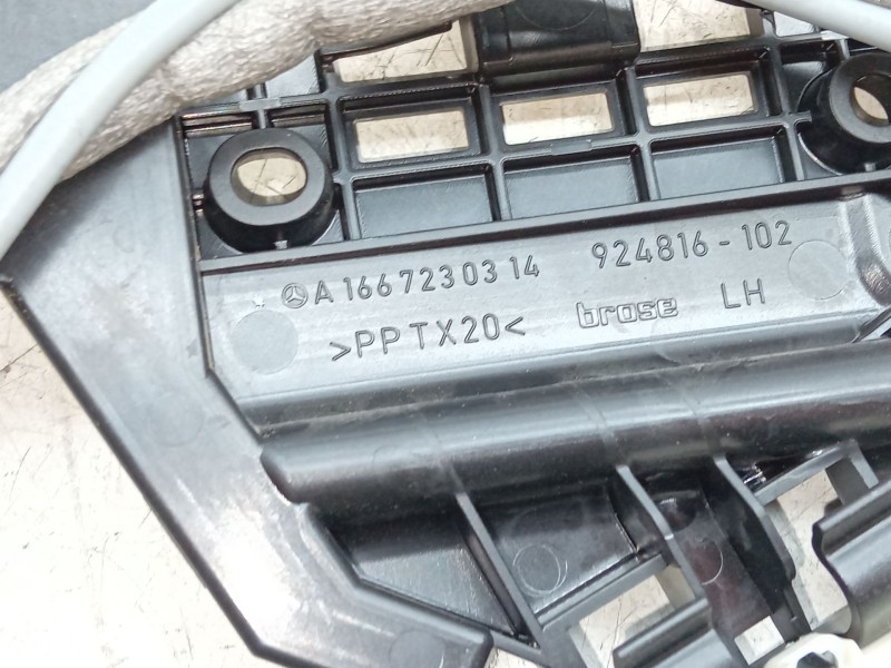 Recambio de cerradura puerta trasera izquierda para mercedes-benz clase m (w166) ml 250 cdi / bluetec 4-matic (166.004, 166.003)