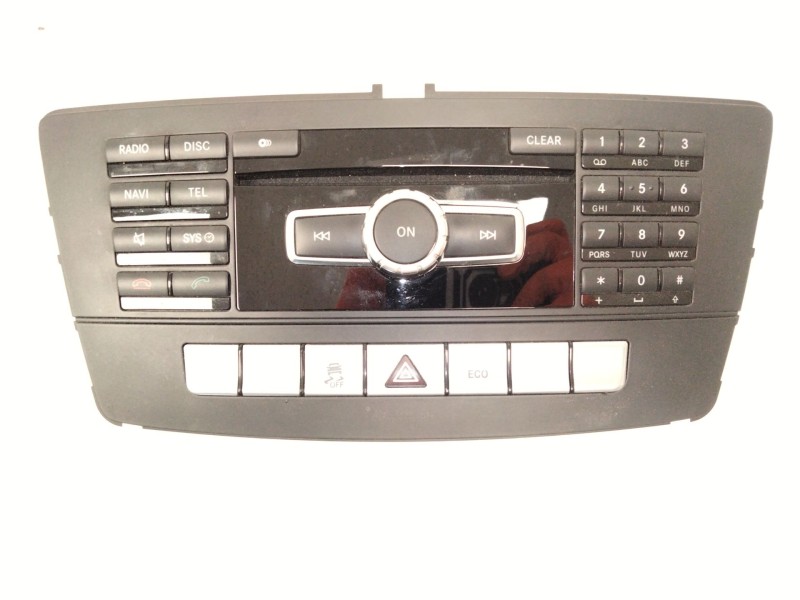 Recambio de sistema audio / radio cd para mercedes-benz clase m (w166) ml 250 cdi / bluetec 4-matic (166.004, 166.003) referenci