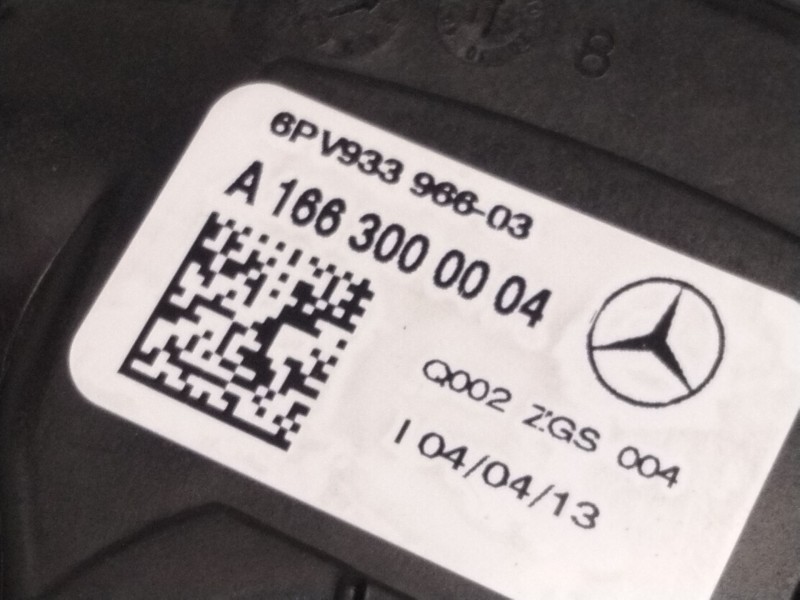 Recambio de pedal acelerador para mercedes-benz clase m (w166) ml 250 cdi / bluetec 4-matic (166.004, 166.003) referencia OEM IA