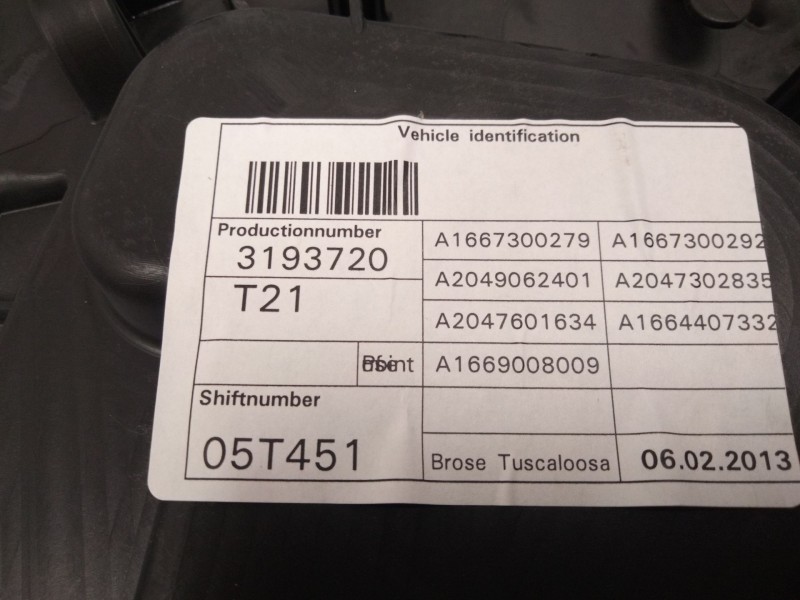 Recambio de elevalunas trasero derecho para mercedes-benz clase m (w166) ml 250 cdi / bluetec 4-matic (166.004, 166.003) referen