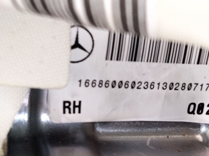 Recambio de airbag lateral derecho para mercedes-benz clase m (w166) ml 250 cdi / bluetec 4-matic (166.004, 166.003) referencia 