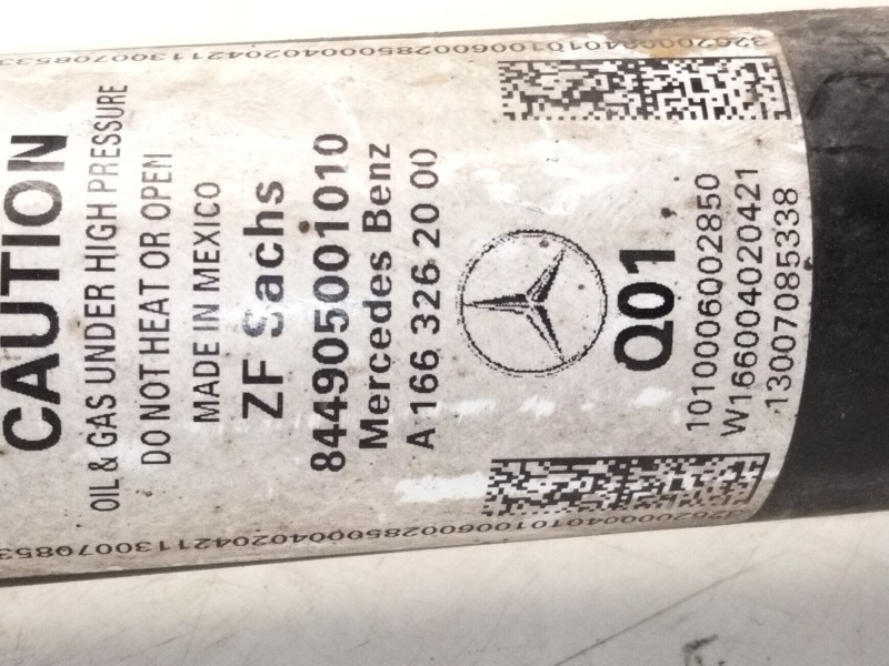 Recambio de amortiguador trasero derecho para mercedes-benz clase m (w166) ml 250 cdi / bluetec 4-matic (166.004, 166.003) refer