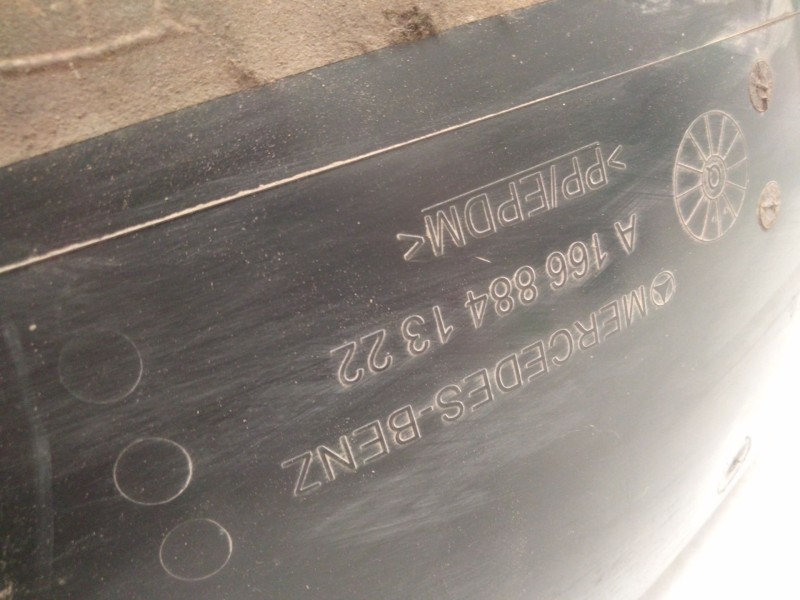 Recambio de paso rueda trasero izquierdo para mercedes-benz clase m (w166) ml 250 cdi / bluetec 4-matic (166.004, 166.003) refer