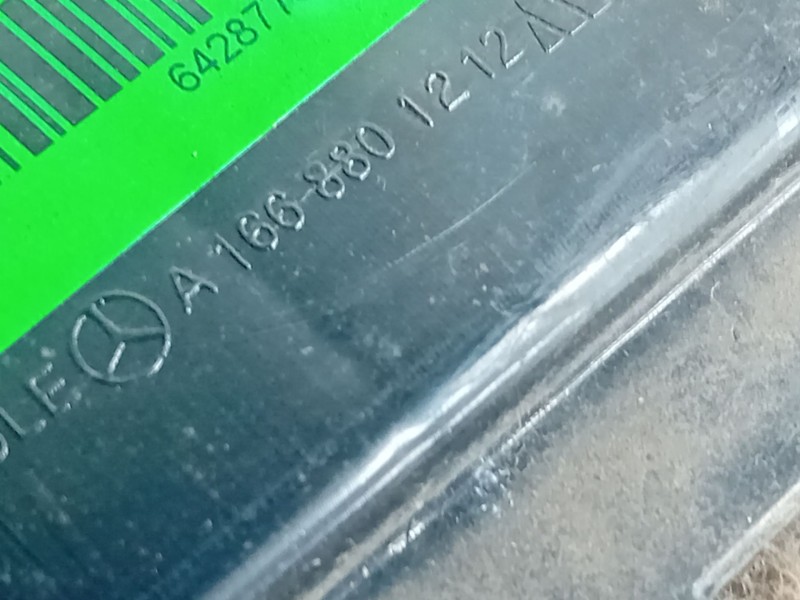 Recambio de soporte paragolpes trasero derecho para mercedes-benz clase m (w166) ml 250 cdi / bluetec 4-matic (166.004, 166.003)