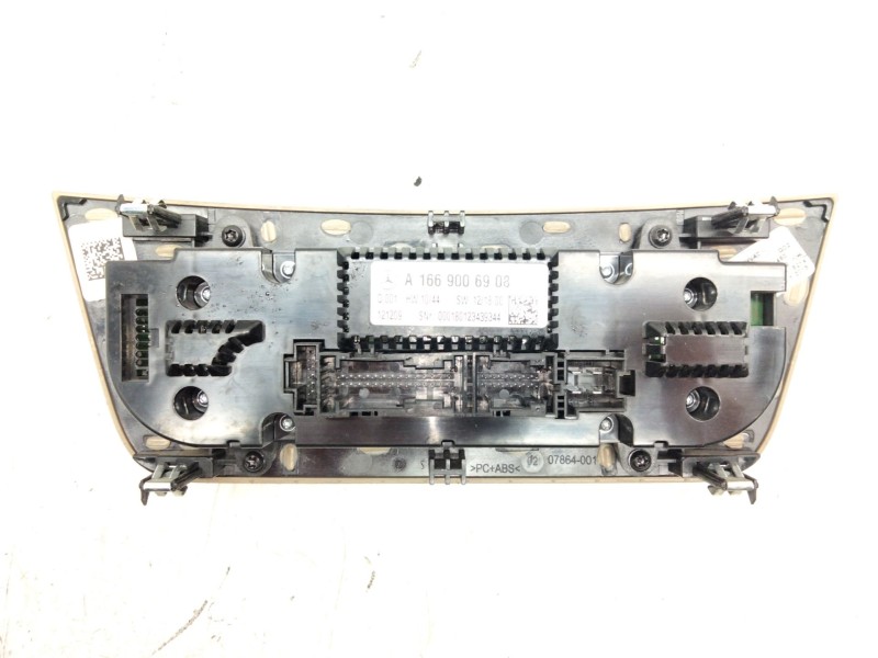 Recambio de mando calefaccion / aire acondicionado para mercedes-benz clase m (w166) ml 250 cdi / bluetec 4-matic (166.004, 166.