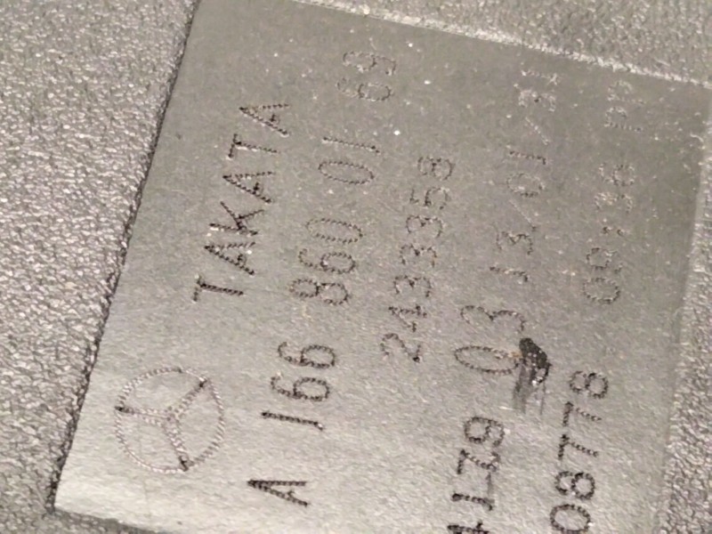 Recambio de enganche delantero derecho para mercedes-benz clase m (w166) ml 250 cdi / bluetec 4-matic (166.004, 166.003) referen