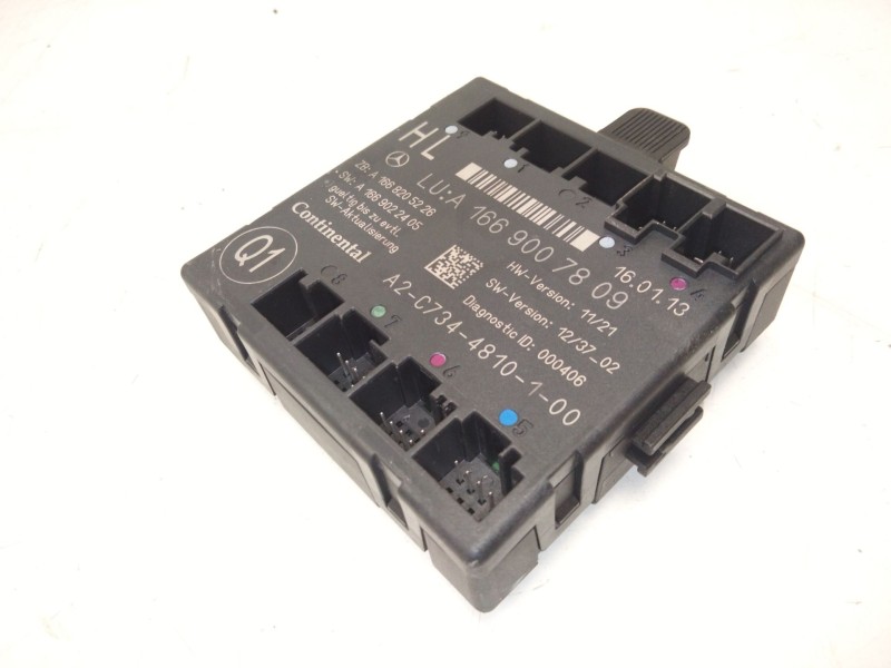 Recambio de modulo control puerta para mercedes-benz clase m (w166) ml 250 cdi / bluetec 4-matic (166.004, 166.003) referencia O