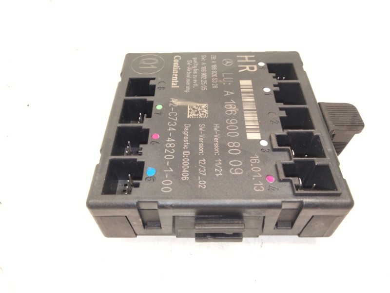 Recambio de modulo control puerta para mercedes-benz clase m (w166) ml 250 cdi / bluetec 4-matic (166.004, 166.003) referencia O