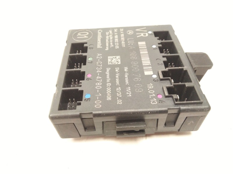Recambio de modulo control puerta para mercedes-benz clase m (w166) ml 250 cdi / bluetec 4-matic (166.004, 166.003) referencia O