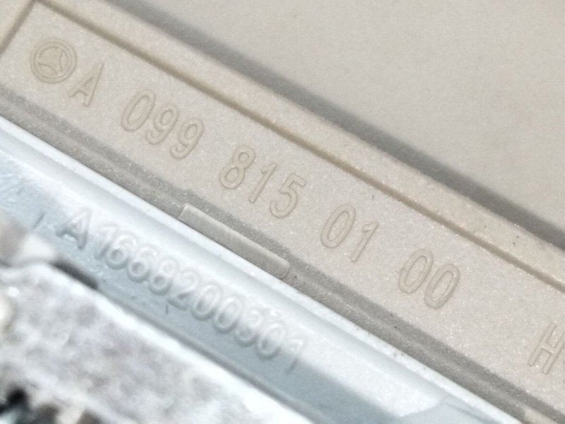 Recambio de tirador techo trasero derecho para mercedes-benz clase m (w166) ml 250 cdi / bluetec 4-matic (166.004, 166.003) refe