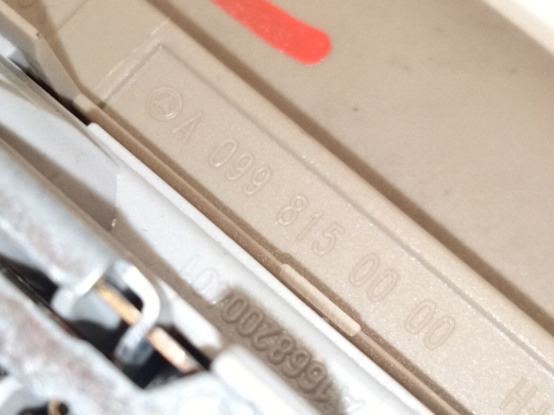 Recambio de tirador techo trasero izquierdo para mercedes-benz clase m (w166) ml 250 cdi / bluetec 4-matic (166.004, 166.003) re