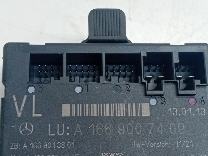 Recambio de modulo control puerta para mercedes-benz clase m (w166) ml 250 cdi / bluetec 4-matic (166.004, 166.003) referencia O