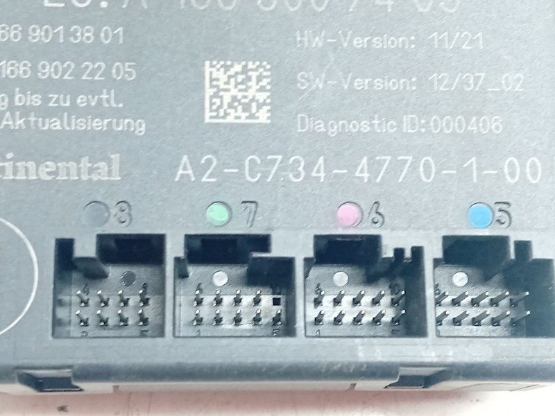 Recambio de modulo control puerta para mercedes-benz clase m (w166) ml 250 cdi / bluetec 4-matic (166.004, 166.003) referencia O