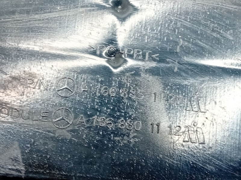 Recambio de soporte paragolpes trasero izquierda para mercedes-benz clase m (w166) ml 250 cdi / bluetec 4-matic (166.004, 166.00