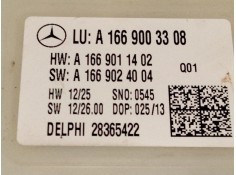 Recambio de modulo electronico para mercedes-benz clase m (w166) ml 250 cdi / bluetec 4-matic (166.004, 166.003) referencia OEM  2
