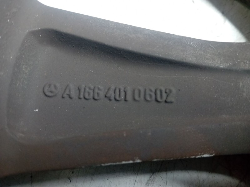 Recambio de llanta aluminio para mercedes-benz clase m (w166) ml 250 cdi / bluetec 4-matic (166.004, 166.003) referencia OEM IAM