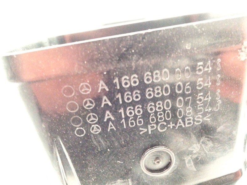 Recambio de aireador central para mercedes-benz clase m (w166) ml 250 cdi / bluetec 4-matic (166.004, 166.003) referencia OEM IA