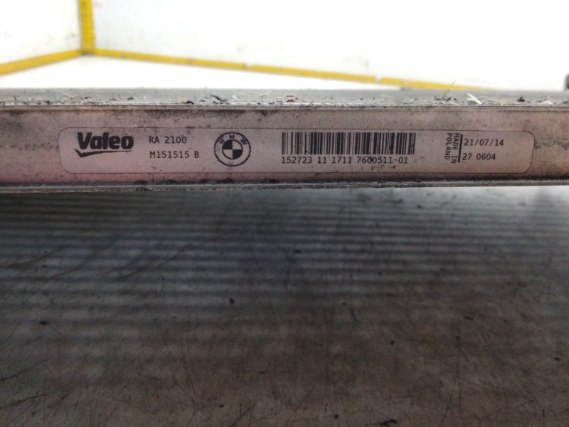 Recambio de radiador agua para bmw 3 touring (f31) 318 d referencia OEM IAM   