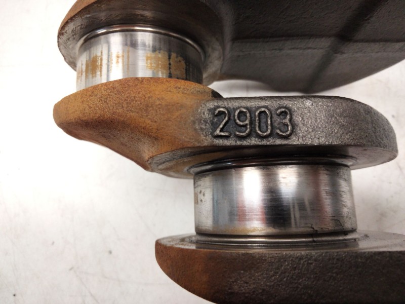 Recambio de cigueñal para opel vivaro furgón 2.7t corto referencia OEM IAM 2903  