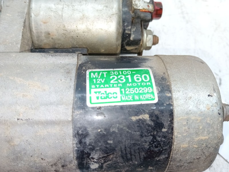 Recambio de motor arranque para hyundai tucson (jm) 2.0 referencia OEM IAM   