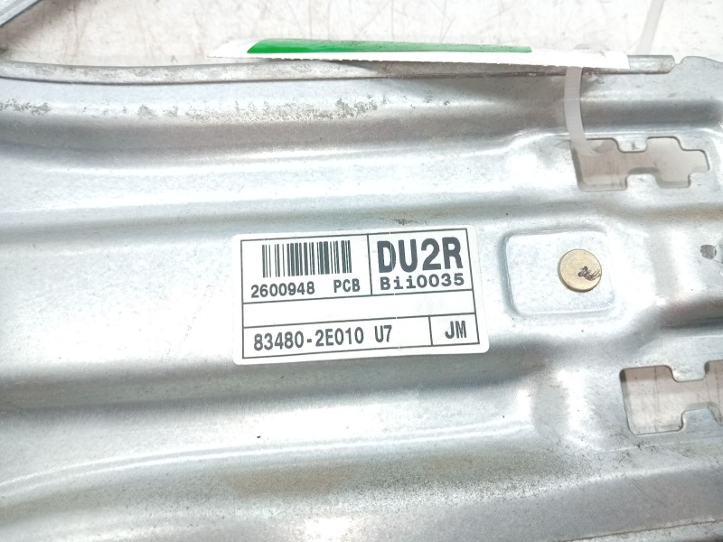 Recambio de elevalunas trasero derecho para hyundai tucson (jm) 2.0 referencia OEM IAM 83402E010  