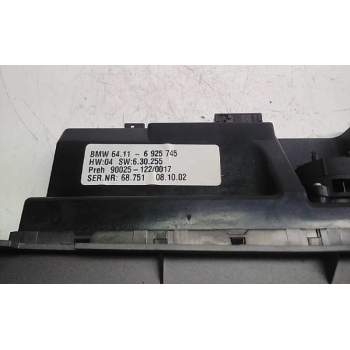 Recambio de mando calefaccion aire acondicionado para bmw serie 7 (e65/e66) 730d referencia OEM IAM 6925745  