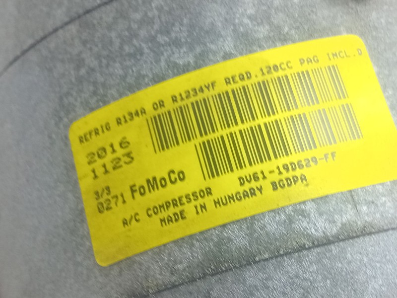 Recambio de compresor aire para ford focus iv (hn) 1.0 ecoboost referencia OEM IAM   