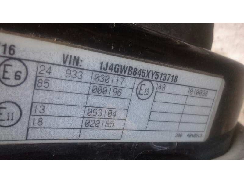 jeep gr.cherokee (wj/wg) del año 1999