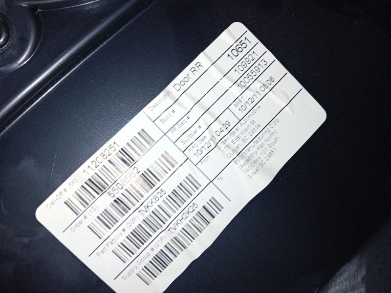 Recambio de guarnecido puerta trasera derecha para bmw x3 (f25) xdrive 20 d referencia OEM IAM 105005838  