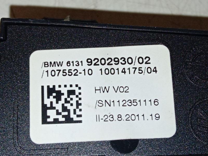 Recambio de mando multifuncion para bmw x3 (f25) xdrive 20 d referencia OEM IAM 10755210  