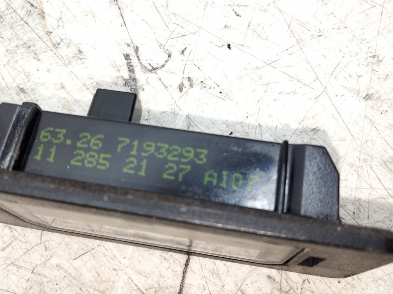 Recambio de piloto matricula para bmw x3 (f25) xdrive 20 d referencia OEM IAM 7193293  