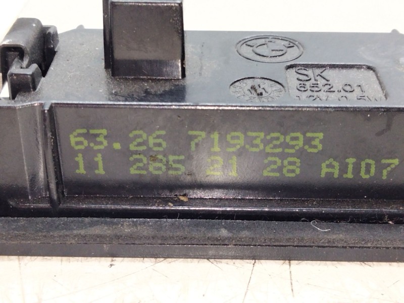 Recambio de piloto matricula para bmw x3 (f25) xdrive 20 d referencia OEM IAM 7193293  