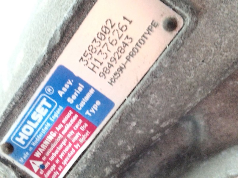 Recambio de turbocompresor para iveco 79.14 camio cisterna referencia OEM IAM HX59V  