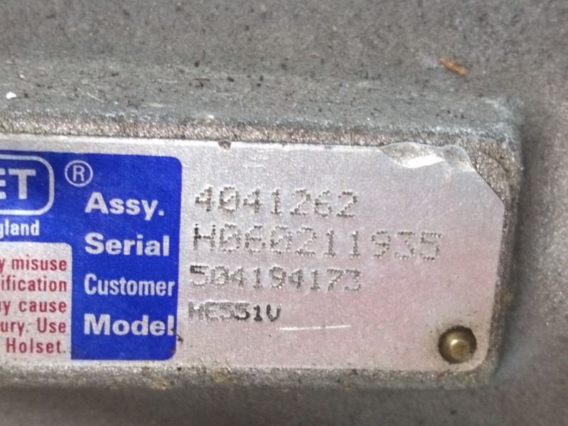 Recambio de turbocompresor para iveco 79.14 camio cisterna referencia OEM IAM HE551V  