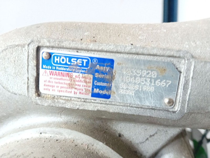 Recambio de turbocompresor para iveco 79.14 camio cisterna referencia OEM IAM HX326  