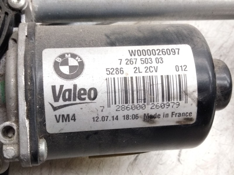 Recambio de motor limpia delantero para bmw 3 touring (f31) 318 d referencia OEM IAM 726750303  