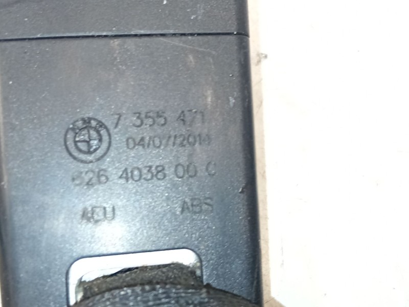 Recambio de enganche cinturon trasero derecho para bmw 3 touring (f31) 318 d referencia OEM IAM 7355471  