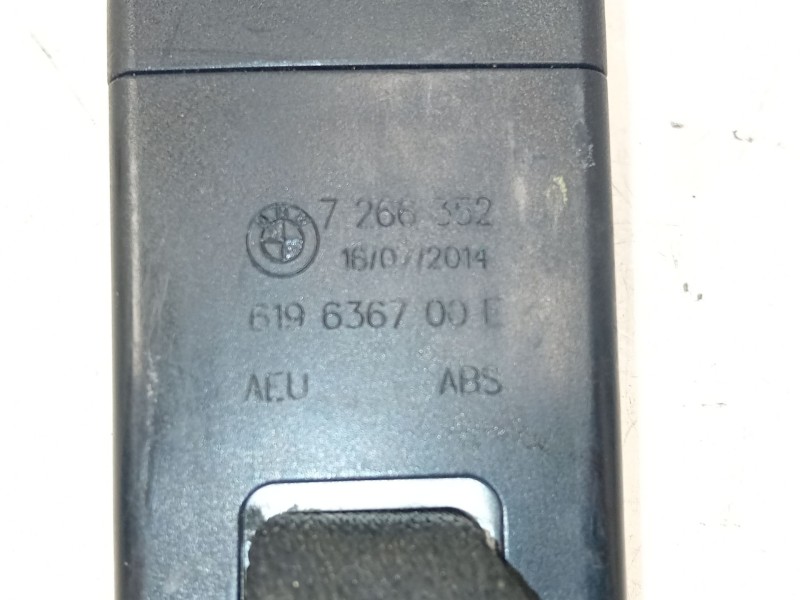 Recambio de enganche cinturon trasero izquierdo para bmw 3 touring (f31) 318 d referencia OEM IAM 7266352  
