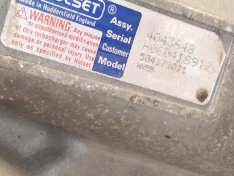 Recambio de turbocompresor para iveco 79.14 camio cisterna referencia OEM IAM HX55  