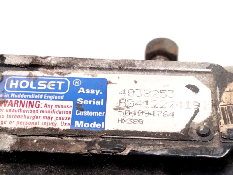 Recambio de turbocompresor para iveco 79.14 camio cisterna referencia OEM IAM HX38G  